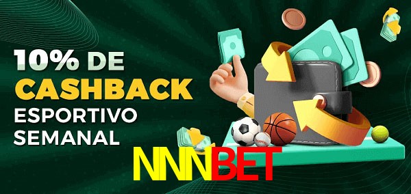 10% de bônus de cashback na NNNBET